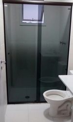 Box para banheiro de vidro temperado Produto Box para banheiro de vidro temperado