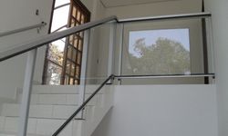 Corrimão de alumínio e vidro Produto Corrimão de alumínio e vidro