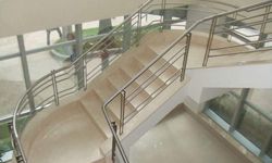 Corrimão de inox para escada Produto Corrimão de inox para escada