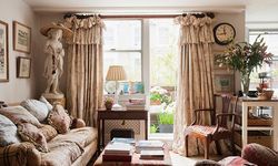 Produto Cortina para porta de vidro