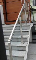 Produto Guarda corpo alumínio escovado