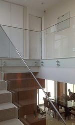 Guarda corpo de escada em vidro Produto Guarda corpo de escada em vidro