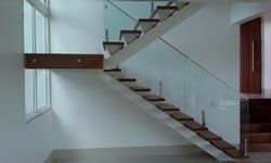 Guarda corpo escada vidro Produto Guarda corpo escada vidro