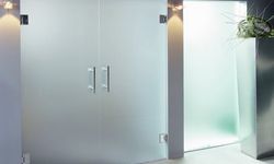 Produto Vidro jateado