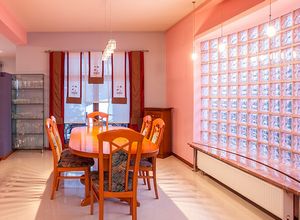 bloco de vidro canelado