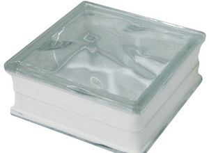 bloco de vidro medida