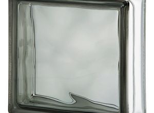 bloco de vidro ondulado