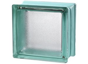 bloco de vidro verde