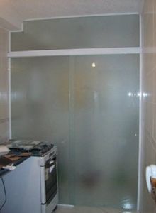 box de vidro para cozinha