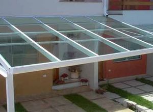 cobertura de vidro temperado