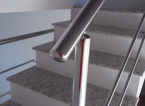 corrimão em aço inox
