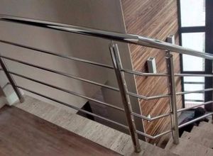 corrimão em inox