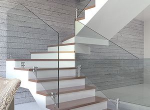 corrimão escada vidro preço