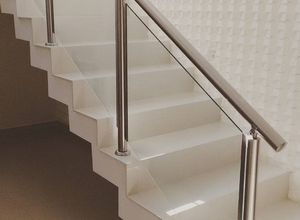 corrimão inox quadrado