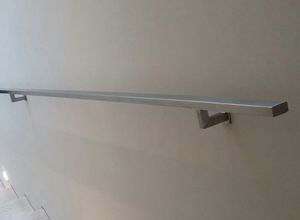 corrimão parede inox