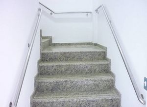 corrimão parede inox