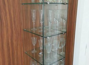 cristaleira vidro temperado