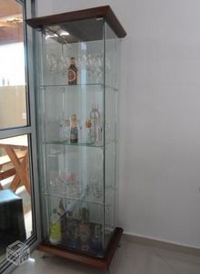 cristaleira vidro temperado