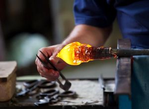 fabricação de copos de vidro