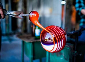 fabricação de vidro artesanal