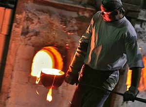 fabricação vidro matéria prima