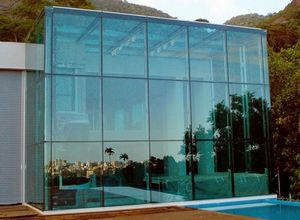 fachada em vidro
