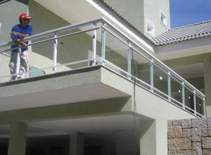 guarda corpo alumínio preço