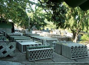 guarda corpo de cimento