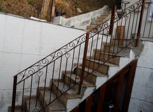 guarda corpo de escada em ferro