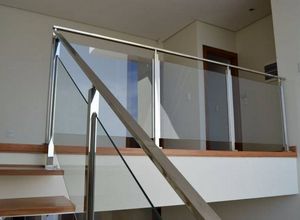 guarda corpo inox quadrado