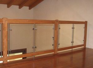 guarda corpo madeira varanda