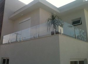 guarda corpo sacada vidro