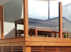 guarda corpo varanda madeira