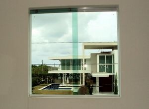 janela de vidro temperado blindex