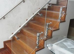 montagem de corrimão em inox