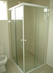 mostruário de box de vidro