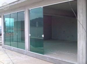 porta de correr vidro temperado