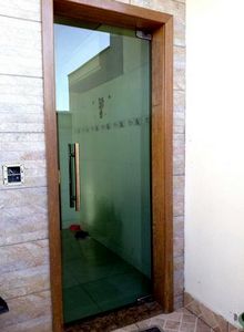 porta de vidro blindex bh