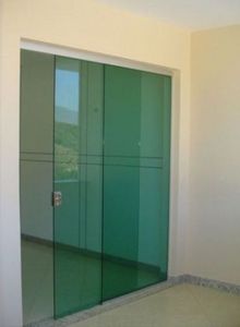 porta de vidro de correr bh