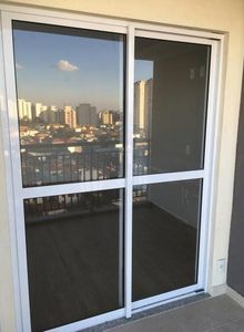 porta de vidro de varanda