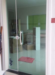 porta de vidro sala comercial