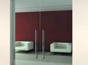 porta de vidro sala comercial