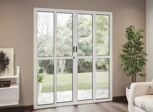 portas é janelas de vidro