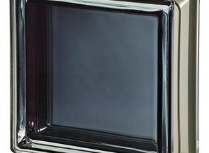 tijolo de vidro fumê