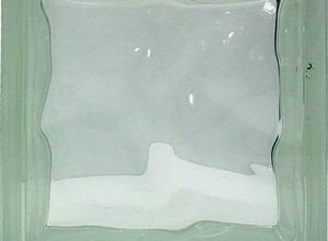 tijolo de vidro verde