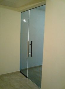 vidraçaria porta de vidro