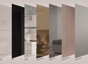 vidro espelhado bronze