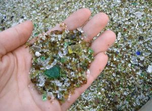 vidro matéria prima