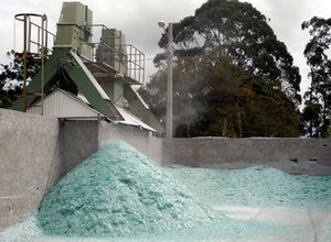 vidro matéria prima