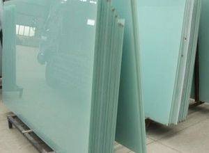 vidro temperado leitoso